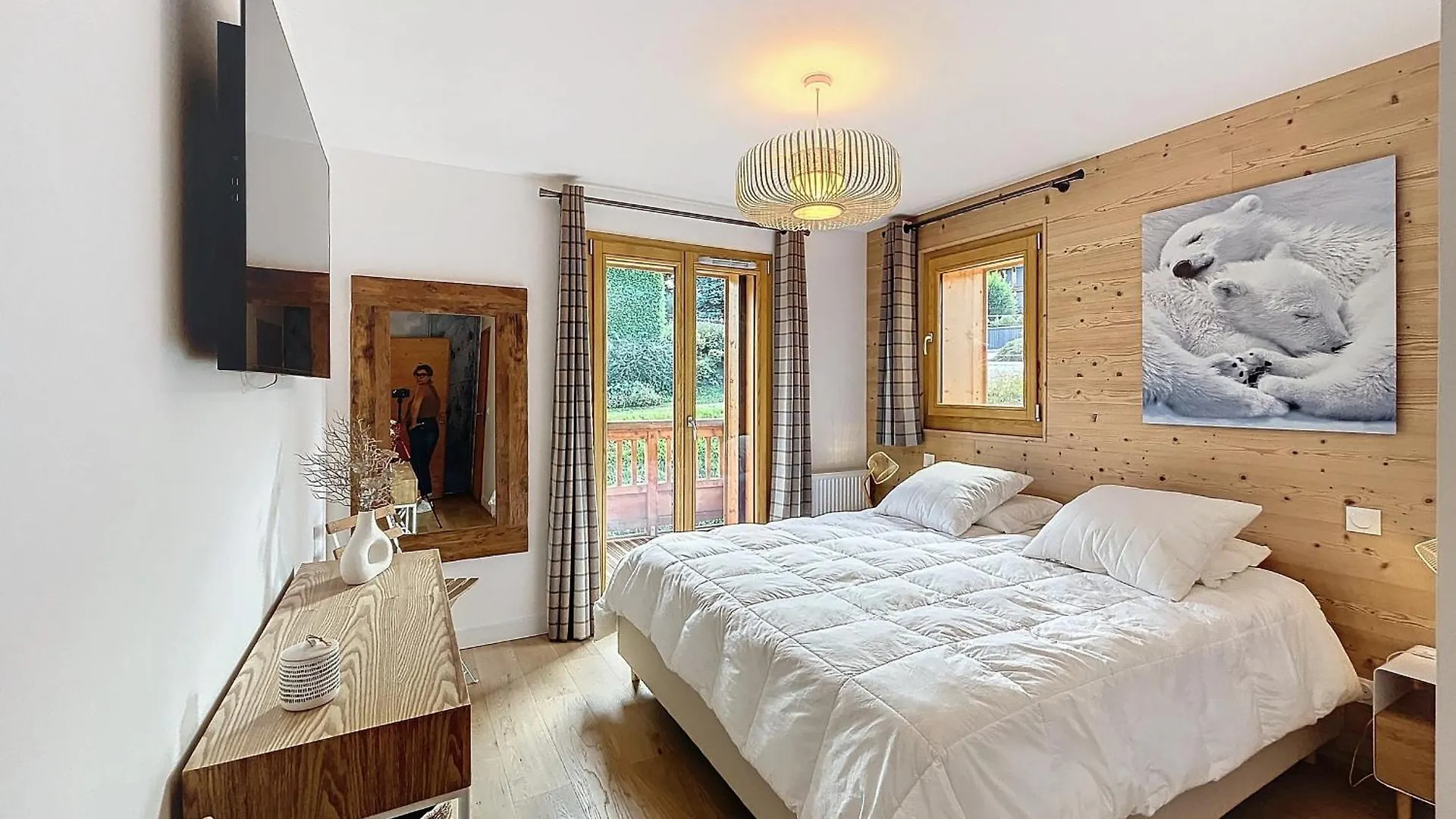 Apartment Appartement Neuf 4 Chambres Proche Lac Bio, Parking, Wifi - Fr-1-560-108 Combloux